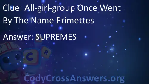 All Girl Group Once Went By The Name Primettes Answers - cool names for three girls group