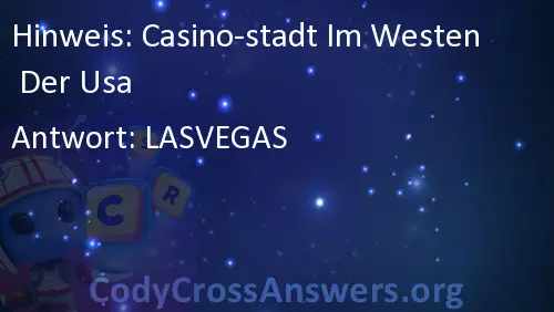 Casino Stadt Im Westen Der Usa