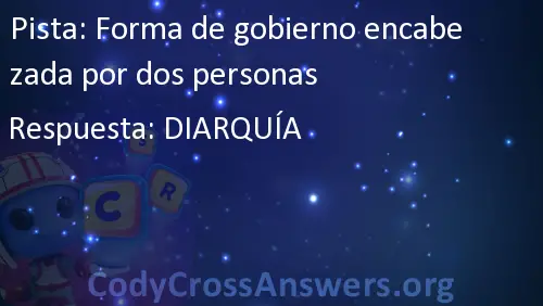 Forma De Gobierno Encabezada Por Dos Personas Respuestas