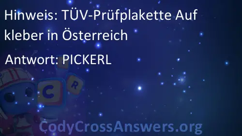 Tüv Plakette Aufkleber In österreich